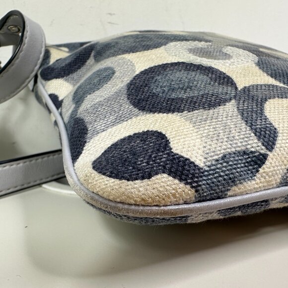 Coach Kristin Swing Bag Crossbody Sequin Signature Blue 43725 - Picture 10 of 15